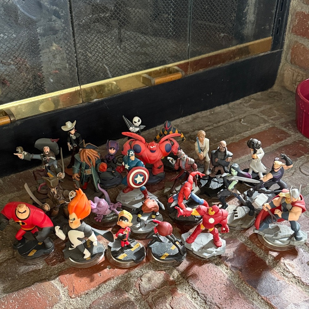 Assorted Disney Infinity Figures - 42 pieces